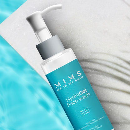 Soap-free gel facewash lathers on skin, clearing impurities and enhancing glow