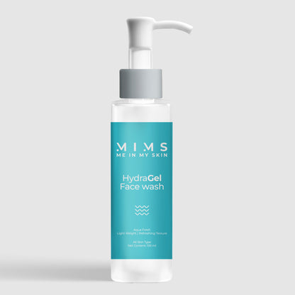 Hydragel face wash front Image of bottle